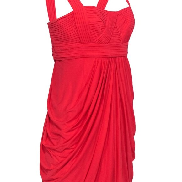 BCBG MaxAzria Coral bubble hem mini dress - size S - Picture 1 of 8